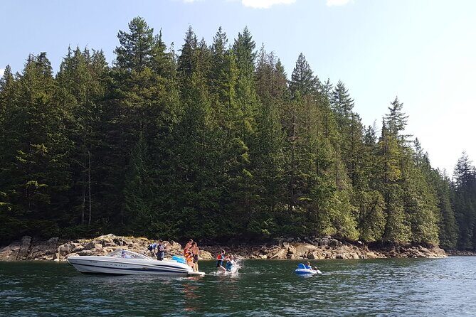 2 Hour Chartered Boat Tour from Deep Cove North Vancouver - Granite Falls, Silver Falls, and the power of seeing it from water