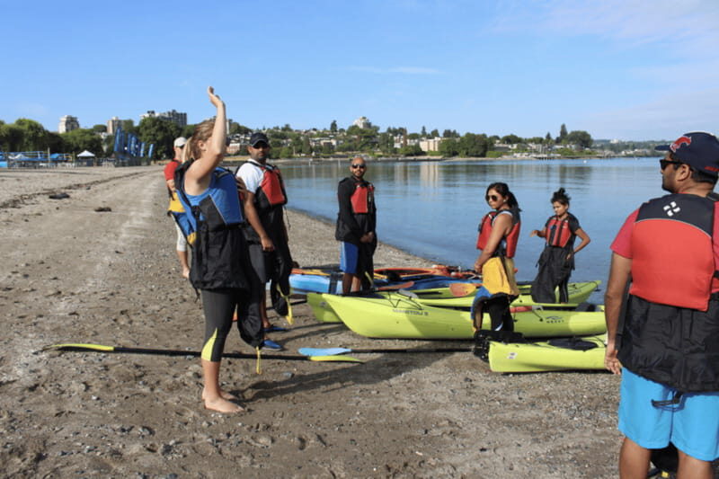 3 Hour Kayak in Vancouver with Coffee on the Beach - Kayak type, group comfort, and what safety feels like