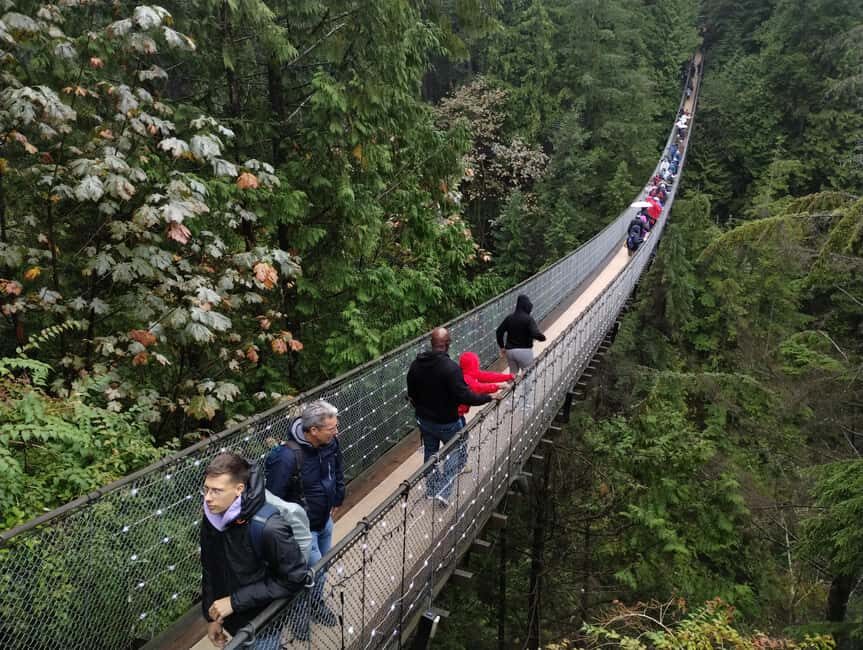 CAPILANO BR+GROUSE Mtn+STANLEY P+DAM+LAKE+HATCHERY/CAR/9in1 - Stanley Park stops: totems, lighthouse views, Prospect Point, and more