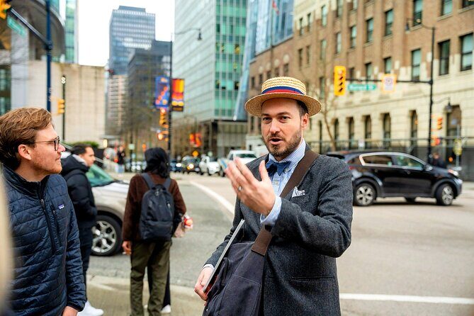 Downtown Vancouver Sinners and Sweets Tour With VIP Access - The guides: theatrical storytelling with real city accuracy