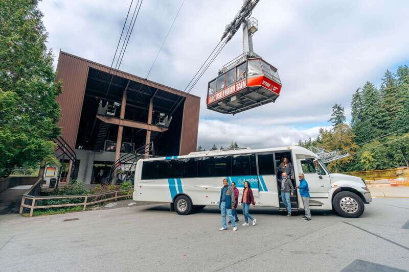 From Vancouver: Capilano Suspension Bridge & Grouse Mountain - Grouse Mountain: Views Up High, Wildlife in Summer, and Shows That Break the Day
