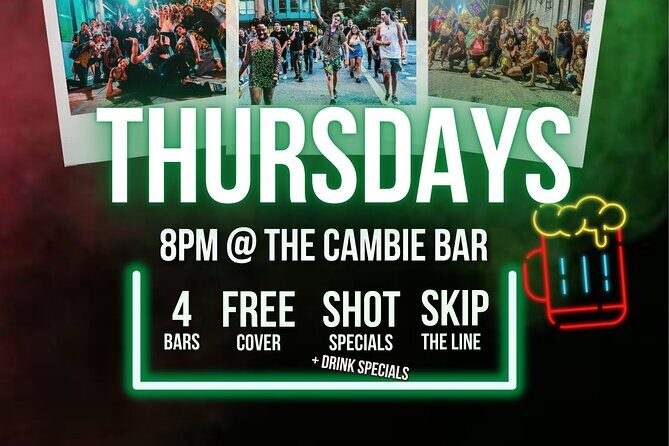 Gastown Pub Crawl - Meet at The Portside Pub (7 Alexander St) by 8:00 pm