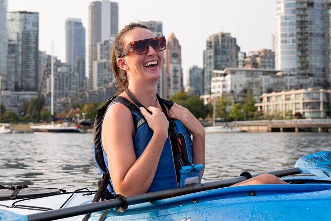Granville Island Vancouver Kayak Tour with Coffee & Snacks (3hrs) - Kitsilano Beach and possible seal sightings near the shoreline