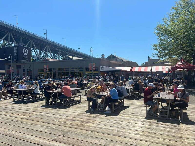 Granville Island Vancouver's Elite Walking Food - Gin tasting at the local distillery: a Vancouver flavor detour