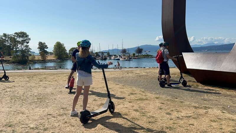 Great Vancouver EUC & E-scooters loop tour - False Creek and the feel of finishing strong