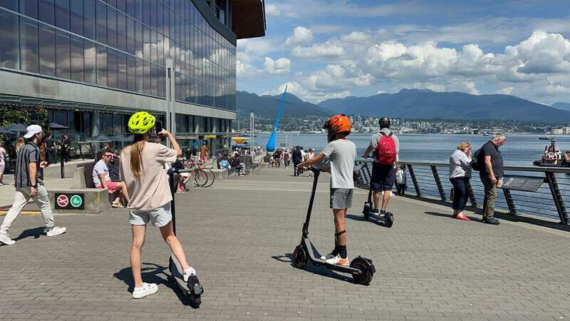 Great Vancouver EUC & E-scooters loop tour - Chinatown and Gastown: your first big tastes of Vancouver