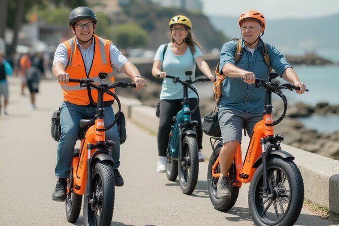 Guided E-Bike Tour Stanley Park and Hidden Gems - Small Groups - English Bay to Sunset Beach, then a finish by Yaletown