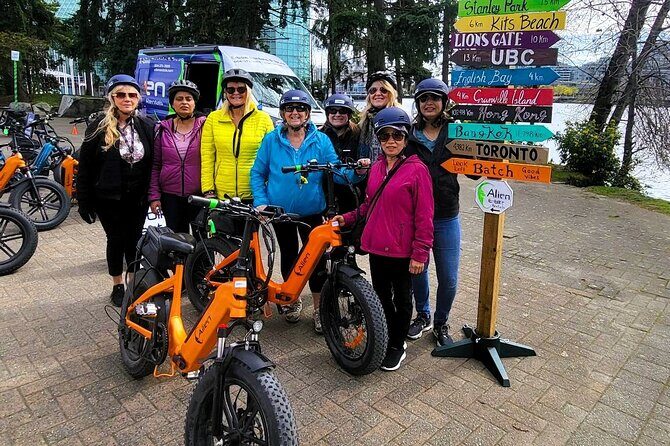 Guided E-Bike Tour Stanley Park and Hidden Gems - Small Groups - False Creek highlights: Science World, Olympic Village passes, and Granville Island time