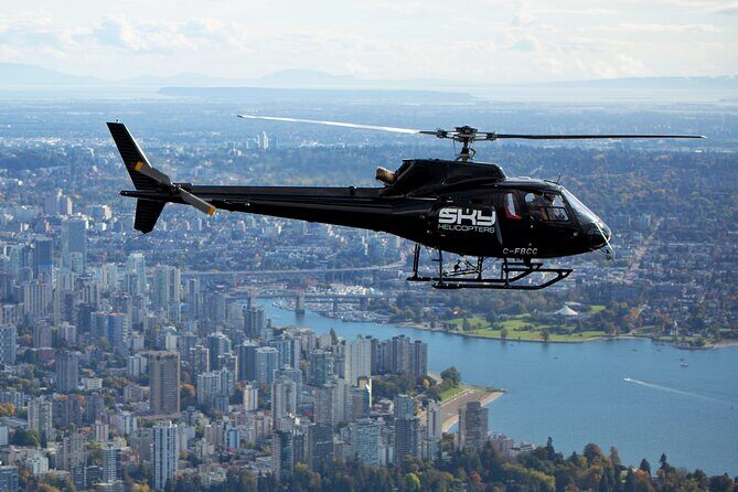 Pre/Post Cruise Helicopter Vancouver City Tour with Hotel Pickup - Lions Gate Bridge in the Air: The Icon You Can Actually Spot