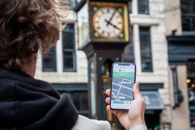 Self-Guided Smartphone Walking Tour of Gastown - Waterfront Station’s reputation, then Harbour Centre’s landmark silhouette