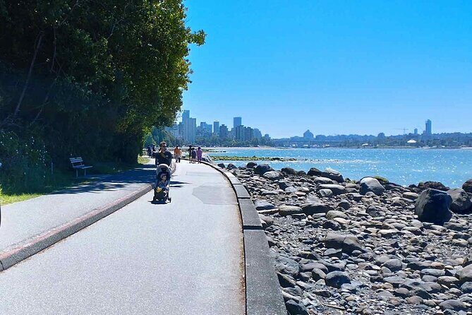 Stanley Park Bike Adventure with Lux Car Pick Up Affordable Easy - Statues and Art That Make the Ride Feel Local