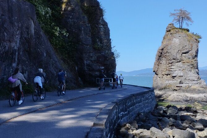 Stanley Park Bike Adventure with Lux Car Pick Up Affordable Easy - Meet at Burrard Skytrain and Start With a Simple Plan