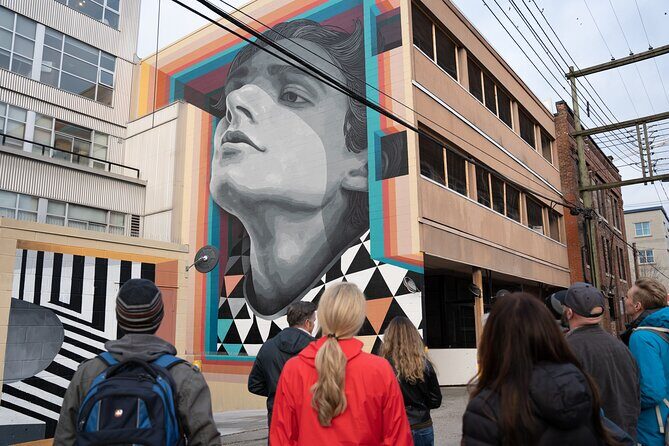 Street Art and Craft Beer 2 in 1 Walking Tour Vancouver - Olympic Village viewpoints and False Creek Flats mural walls