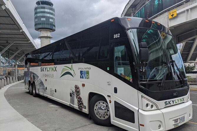 Vancouver Airport to-or-from Whistler or Squamish by Bus (Single trip) - Where you meet the bus at YVR and where you get dropped in Whistler