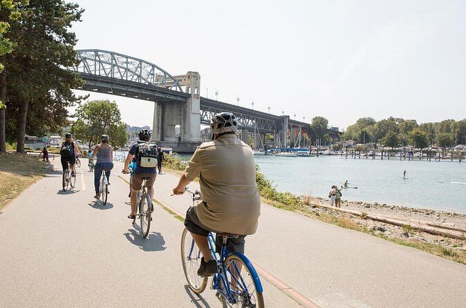 Vancouver Bike or Ebike Rental - Self Guided Map provided - Science World at False Creek: easy to fit in or skip