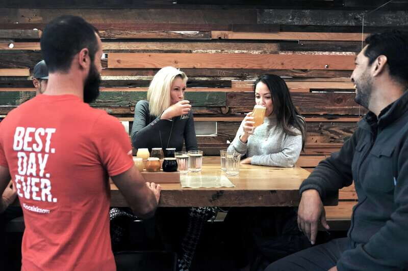 Vancouver: Craft Beer Tasting and Neighborhood Culture Crawl - Stop 3 at Faculty Brewing Co.: a strong closer with one more guided round