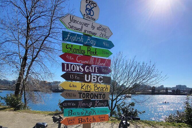 Vancouver E-Bike Rentals - Premium Seawall Bike Path Location - Following the Route Without Getting Lost (Because You’re Self-Guided)