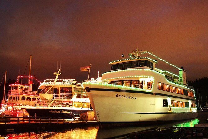 Vancouver Holiday Festive Dinner Cruises - Dress for the water, not the forecast