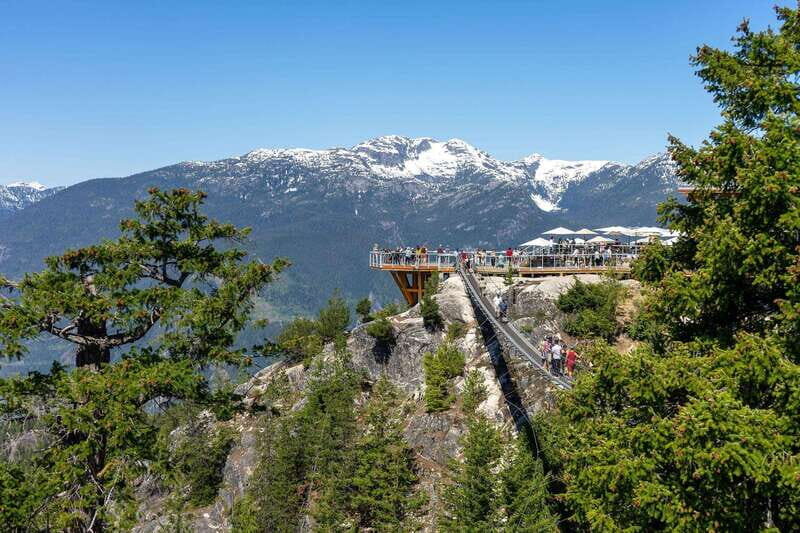 Vancouver: Sea To Sky Highway, Gondola, & Whistler Day Trip - Sea-to-Sky Gondola and Sky Pilot Suspension Bridge: the walking part