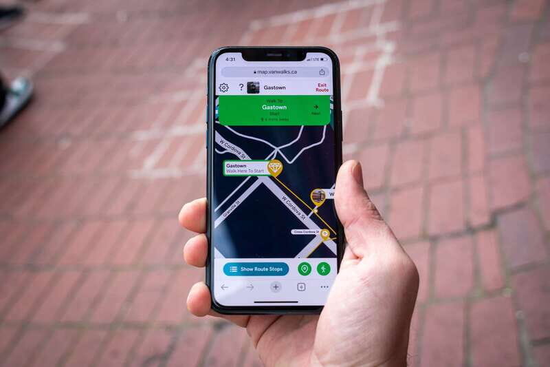 Vancouver: Self-Guided Smartphone Walking Tour of Gastown - The VanWalks setup that keeps things simple