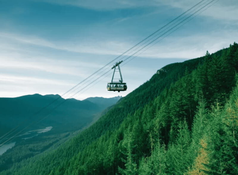 Vancouver: Small Group Tour w/Capilano & Grouse Mtn Lunch - Vancouver Lookout Tower: the glass elevator and 360° city views