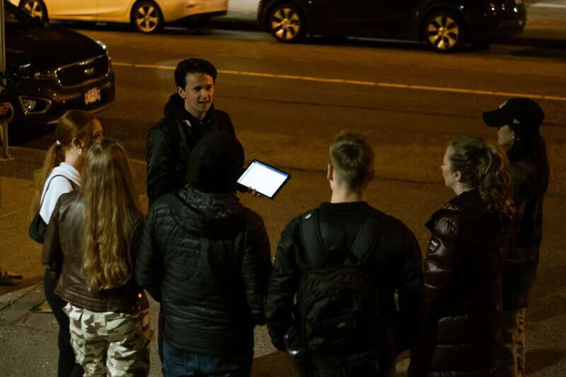 Vancouver: The Supernatural TV Show Locations Tour - Tablet clips on-site: how the scene connects to the sidewalk