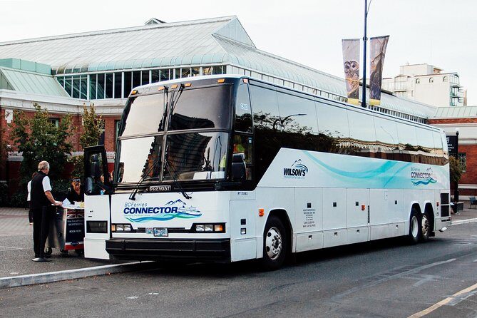 Vancouver to Victoria - Vancouver Hotel Pickup - Coach Bus Transfer - From Vancouver Hotel Pickup to Tsawwassen: the First Win