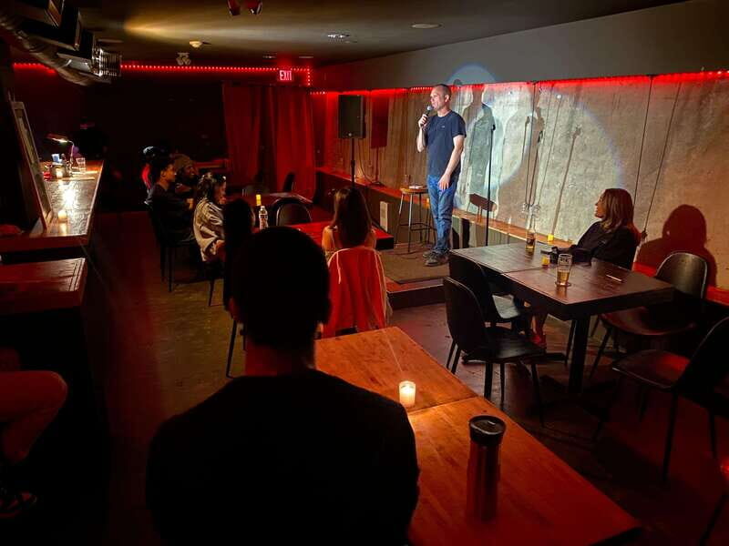 Vancouver: Underground Comedy Club Entry Ticket - Downstairs in Historic Gastown: where the comedy night starts