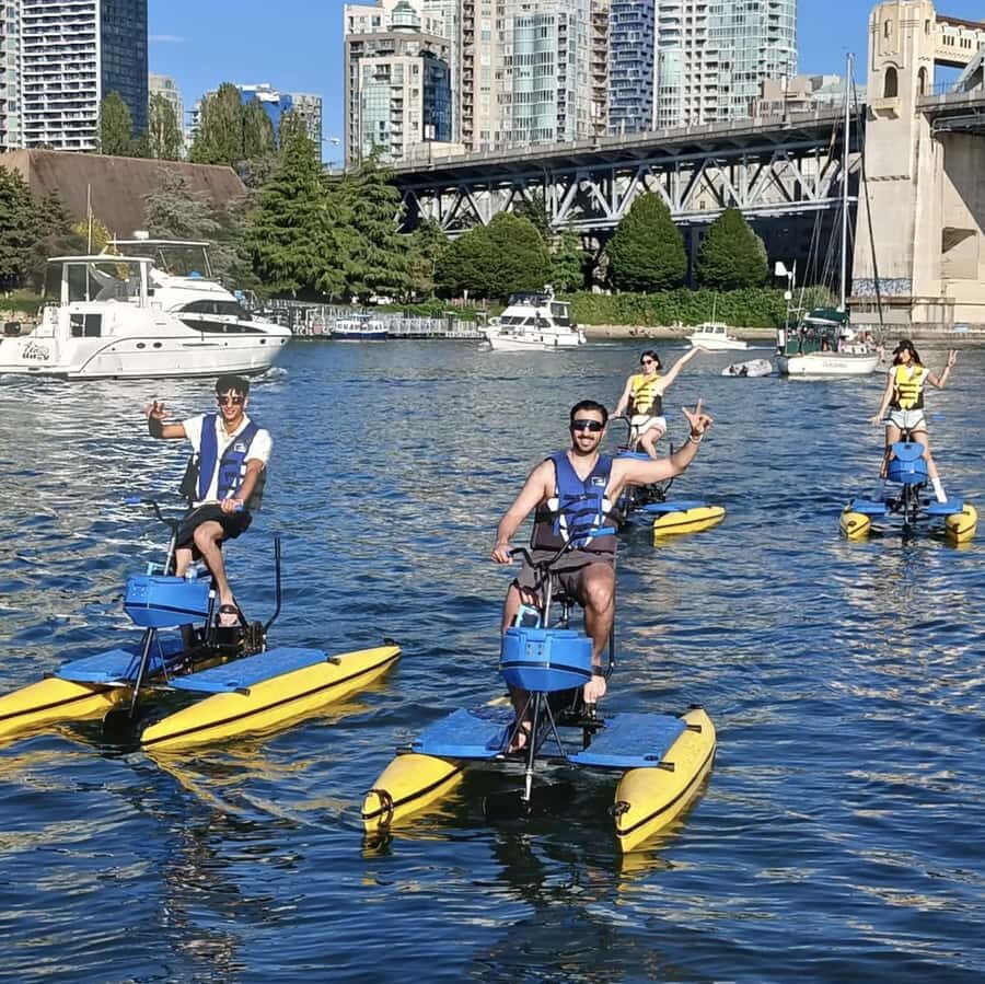 Vancouver: Water Bike Rental in False Creek - How the 1-hour False Creek ride typically feels (and why early arrival helps)