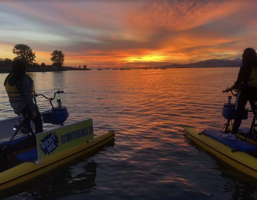 Vancouver: Water Bike Rental in False Creek - Who this False Creek water bike rental suits best