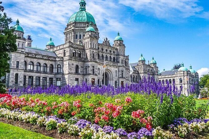 Victoria 2-Day Tour from Vancouver - Chinatown pass-by, then Mile Zero to set your bearings