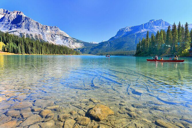 Yoho, Banff National Park, Okanagan Lake 4-Day Tour from VR - Day 1 from Merritt to Revelstoke/Salmon Arm: Okanagan Wine and Lake Color